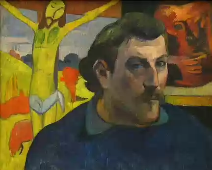 PXL047 Gauguin : autoportait au Christ Jaune